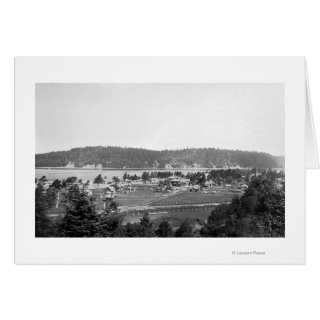 Waldport, la ciudad de Oregon con vistas al norte (Anverso (Horizontal))