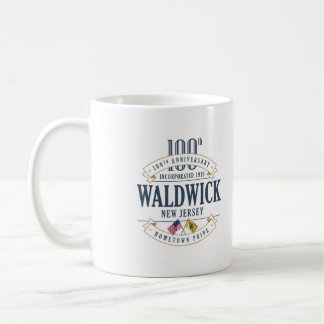 Waldwick, New Jersey, 100o Anniv. Taza de café