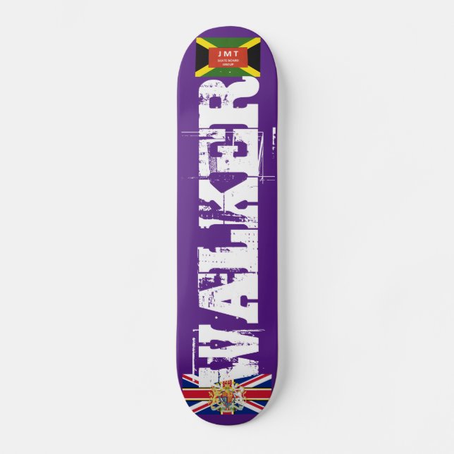 WALKER  OFICIAL  UK Skateboard (Anverso)