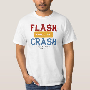 Wall Street flash desplome camiseta 2 del 6 de