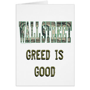 Wall Street/ la codicia es buena