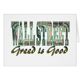 Wall Street/ la codicia es buena