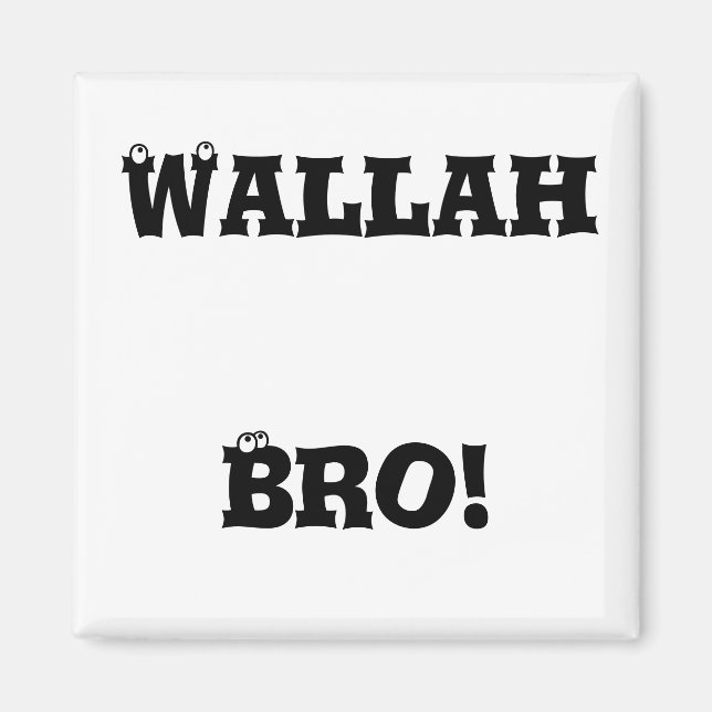 ¡Wallah Bro! Imán (Frente)