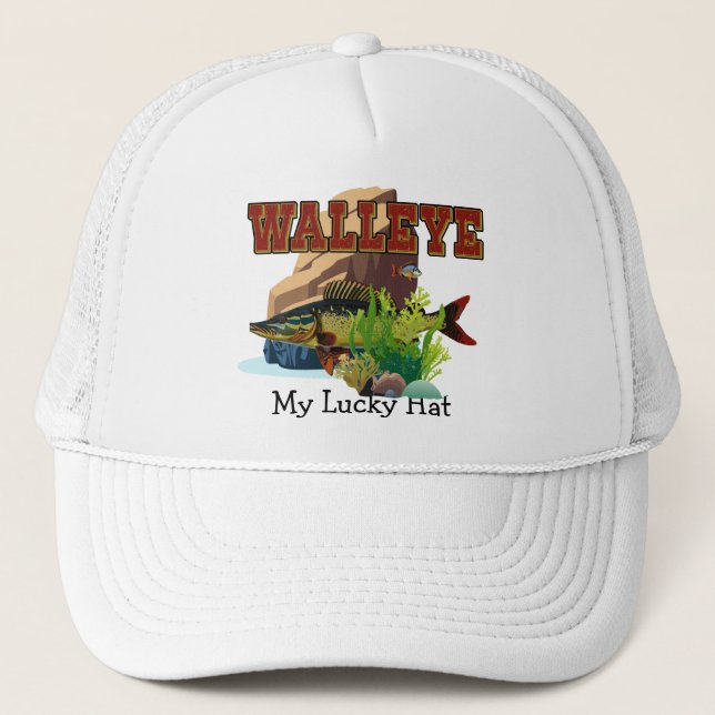 Walleye "Mi Gorra afortunado" (Anverso)