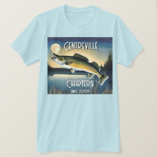 Walleye Pike, camiseta conmemorativa del agua y la