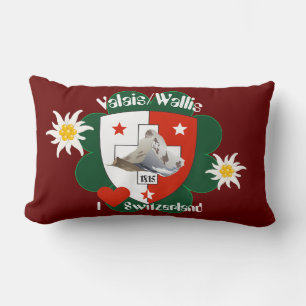Wallis Valais Suiza Suisse almohada