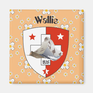Wallis Valais Suiza Suisse imán