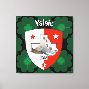 Wallis Valais Suiza Suisse lienzo