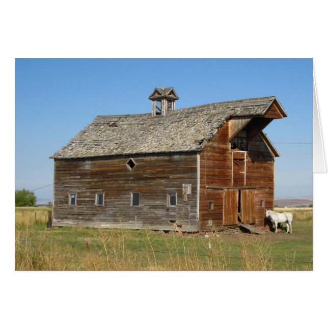 Wallowa Barn (Anverso (Horizontal))