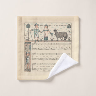 Walter Crane Baa Baa Oveja Negra Rima Infantil