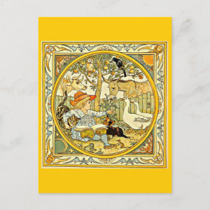 Walter Crane, Ilustracion de postales de época 16
