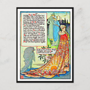 Walter Crane, Ilustracion de postales de época 25