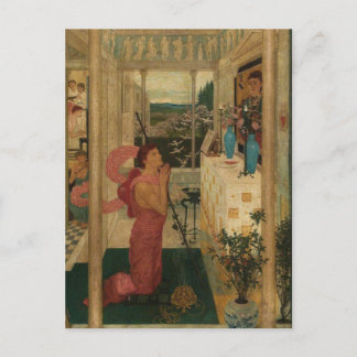 Walter Crane - Postal de Love's Altar
