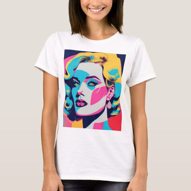 Wan Clothing, camiseta de arte pop (Anverso)