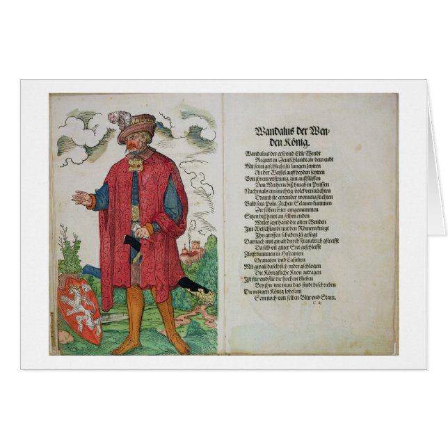 Wandalus, rey del "Wenden", 'del origen o (Anverso (Horizontal))