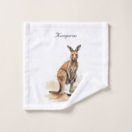 Wanderer de Outback: Watercolor Kangaroo cusom