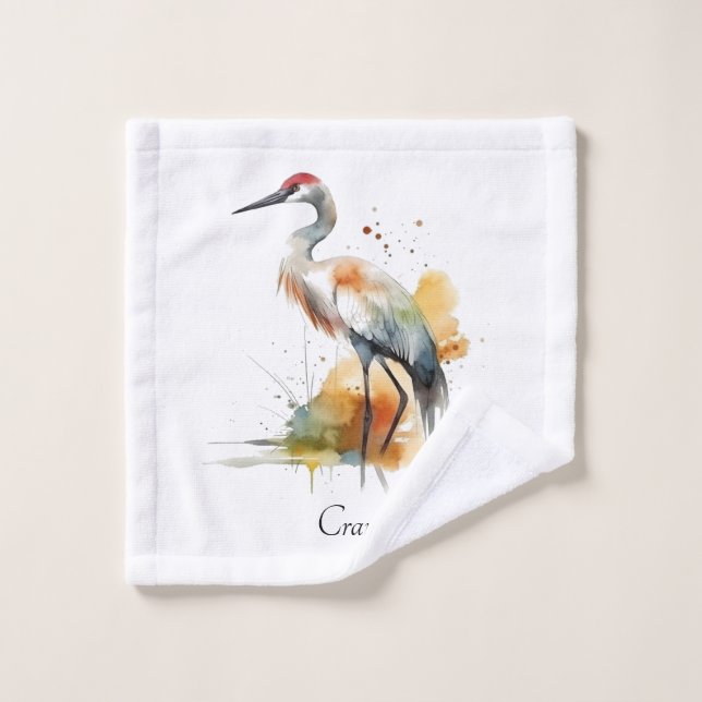 Wandering Crane, personalizado (Toallita)