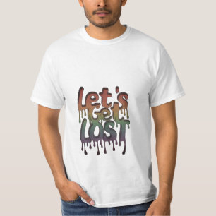 Wanderlust en Color: Camiseta Let's Get Lost
