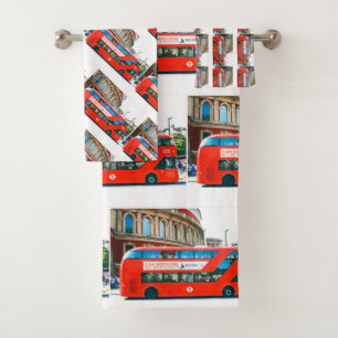 Wanderlust Red London Bus Rier Traveller Funky