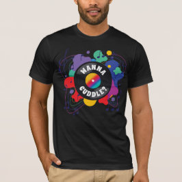Wanna Cuddle - Diseño #1 - Camiseta (C)