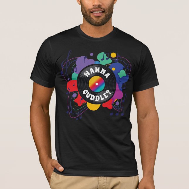 Wanna Cuddle - Diseño #1 - Camiseta (C) (Anverso)