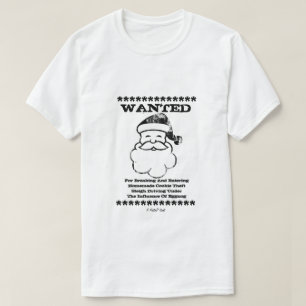 WANTED (Santa Claus) - Una camiseta del señor P