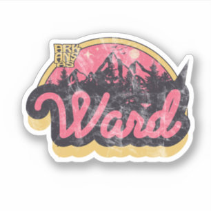 Ward, Pegatina de Arkansas