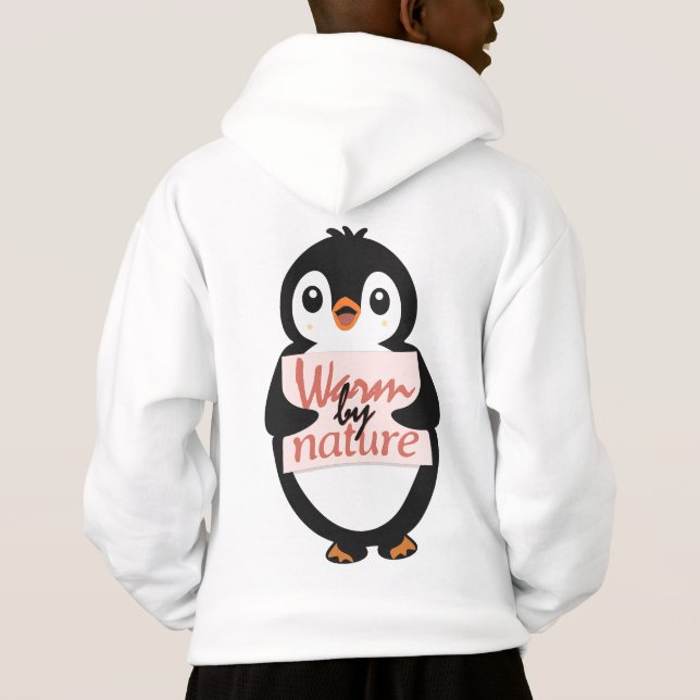 Warm by nature: Adorable Penguin with Playful Text (Reverso)