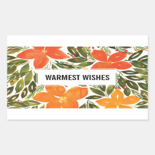 WARMEST WISHES pegatina
