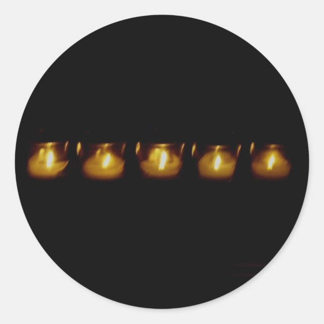 Warmth in the Darkness Pegatinas (Anverso)