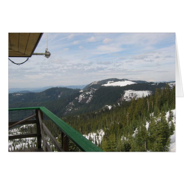Warner Mountain Fire Lookout (Anverso (Horizontal))