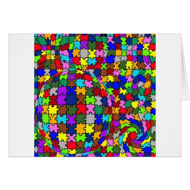Warp Jigsaw Autistic (Anverso (Horizontal))