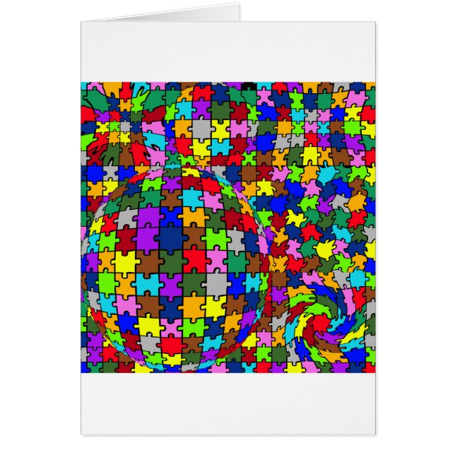 Warp Jigsaw Autistic (Frente)