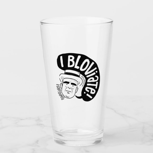 Warren G. Harding glass (Anverso)