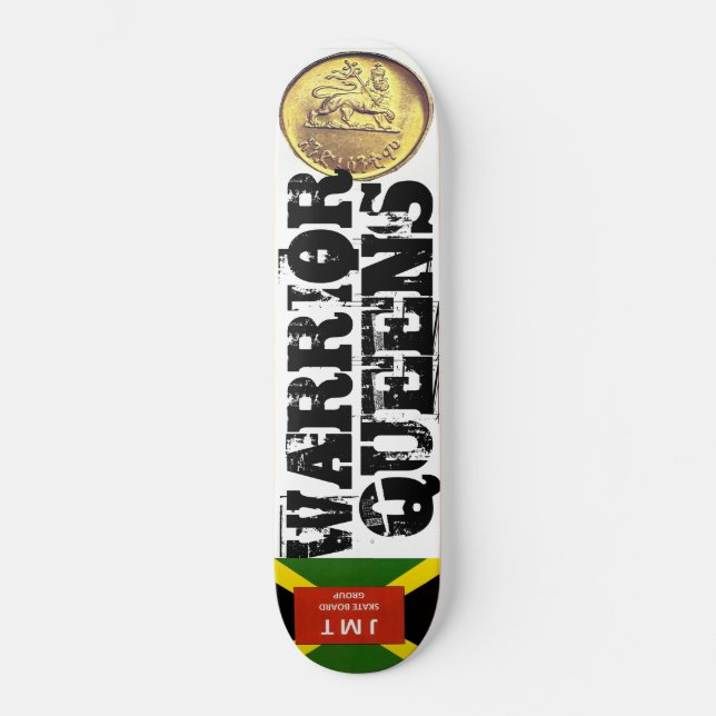 WARRIOR QUEENS Skateboard (Anverso)