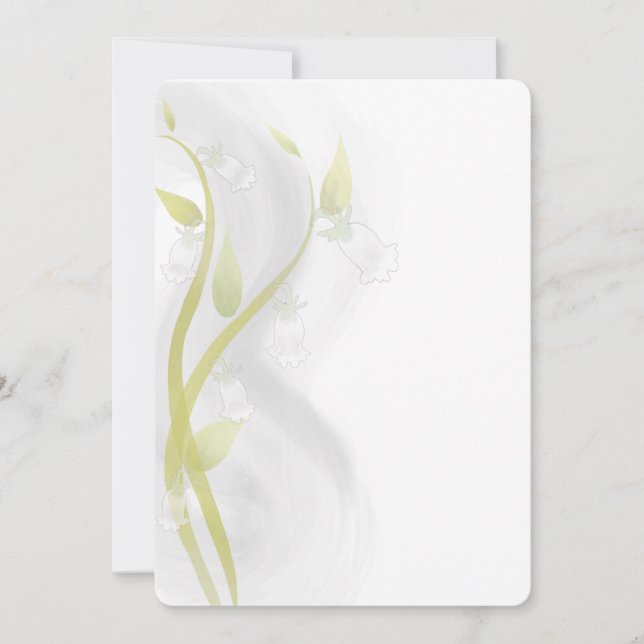 Wash acuarela de las campanas plateadas (Anverso)