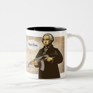 Washington "comienzo sobre" las tazas