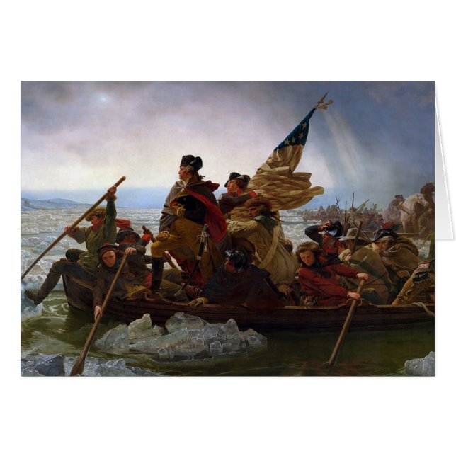 Washington cruza el Delaware (Anverso (Horizontal))