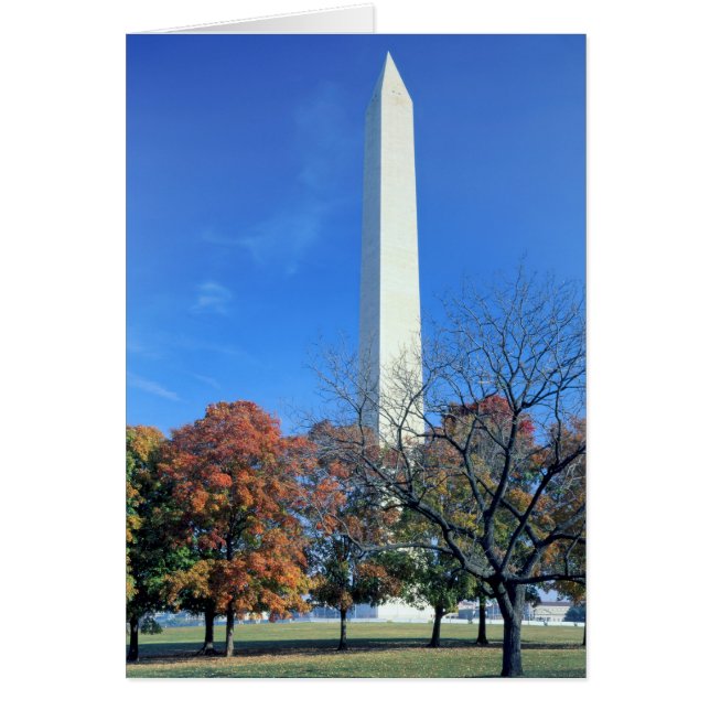 WASHINGTON, D.C. EE. UU. El monumento a Washington (Frente)