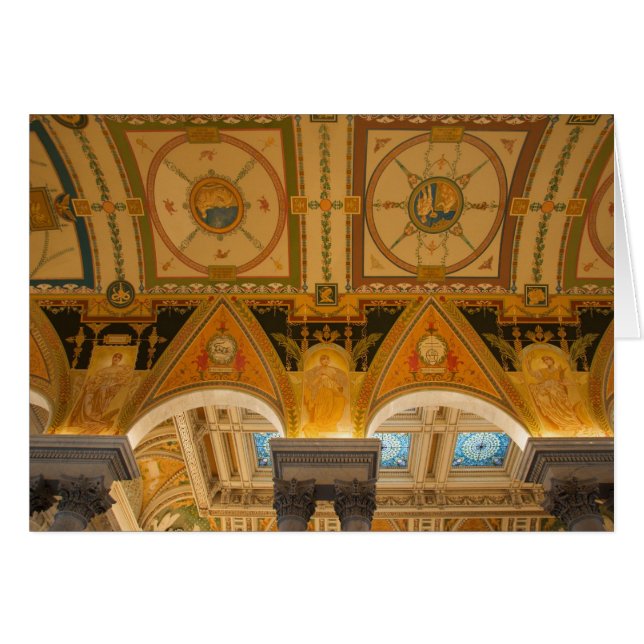 WASHINGTON, D.C. EE. UU. Techo en el Gran Salón de (Anverso (Horizontal))