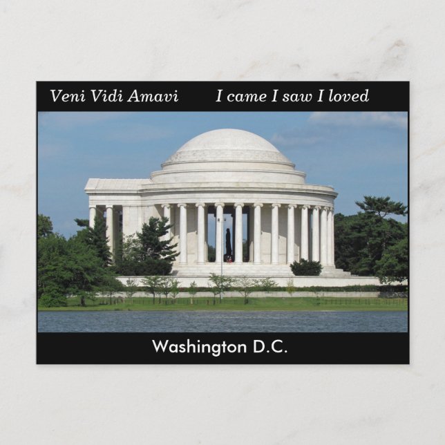 Washington D.C. - postal (Anverso)