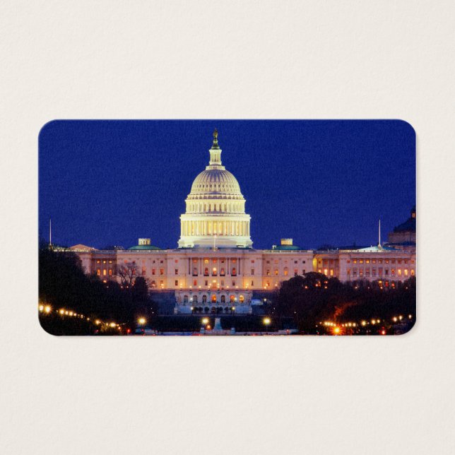 Washington DC Capitolio de Estados Unidos en Dusk (Frente)