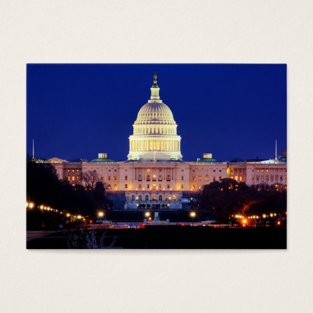 Washington DC Capitolio de Estados Unidos en Dusk (Frente)