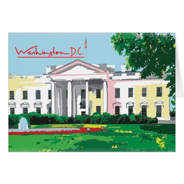 Washington DC - Casa Blanca (Anverso (Horizontal))