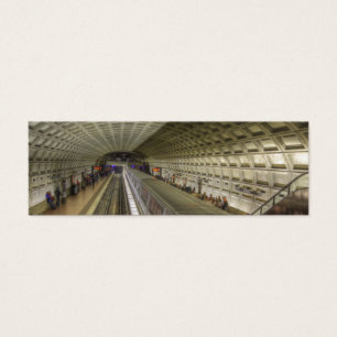 Washington DC Metro Train Station