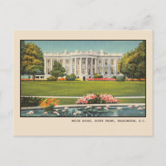 Washington, DC, postal de la Casa Blanca