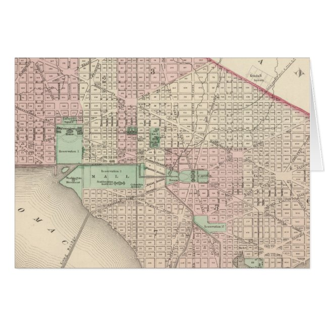 Washington DC y Georgetown (Anverso (Horizontal))