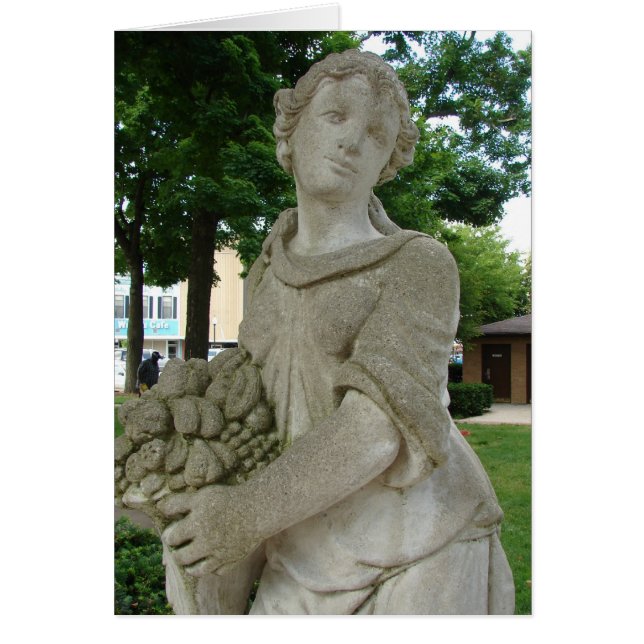 Washington, estatua de Iowa en el parque (Frente)