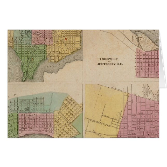 Washington Louisville y Jeffersonville (Anverso (Horizontal))