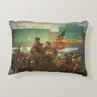 Washington que cruza la almohada del universo